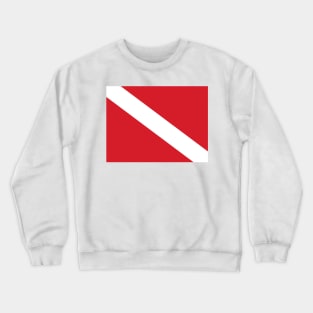 Scuba Flag Crewneck Sweatshirt